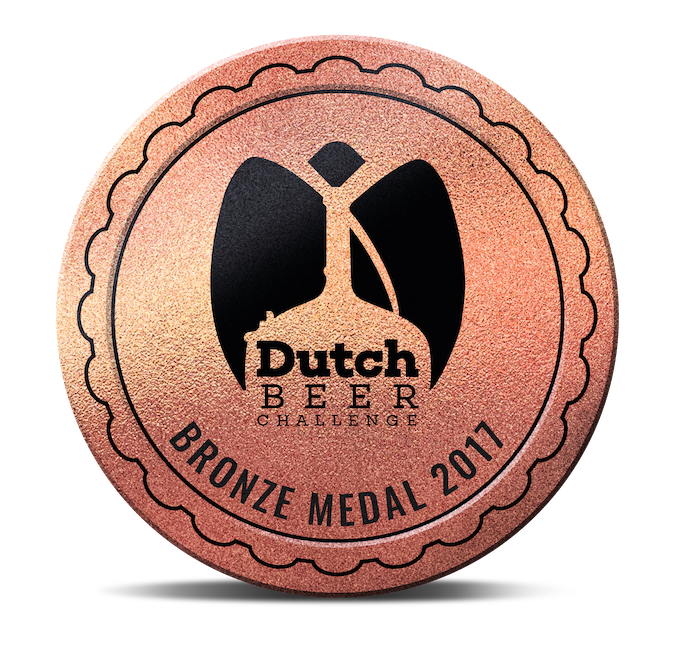 The 2017 Bronze Medal, Dutch Beer Challenge