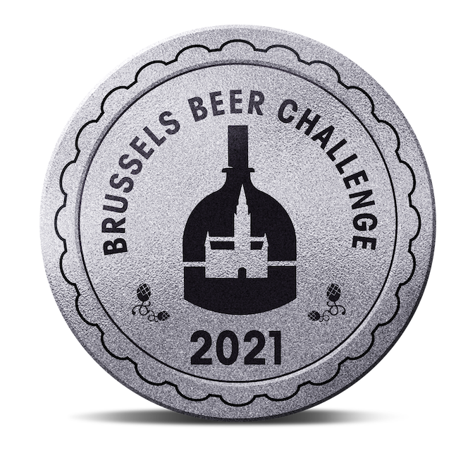 The 2021 Silver Medal, Brussels Beer Challenge